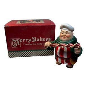 Merry Makers Timothy The Taffy Twister Figurine Dept 56 With Box Christmas Monks